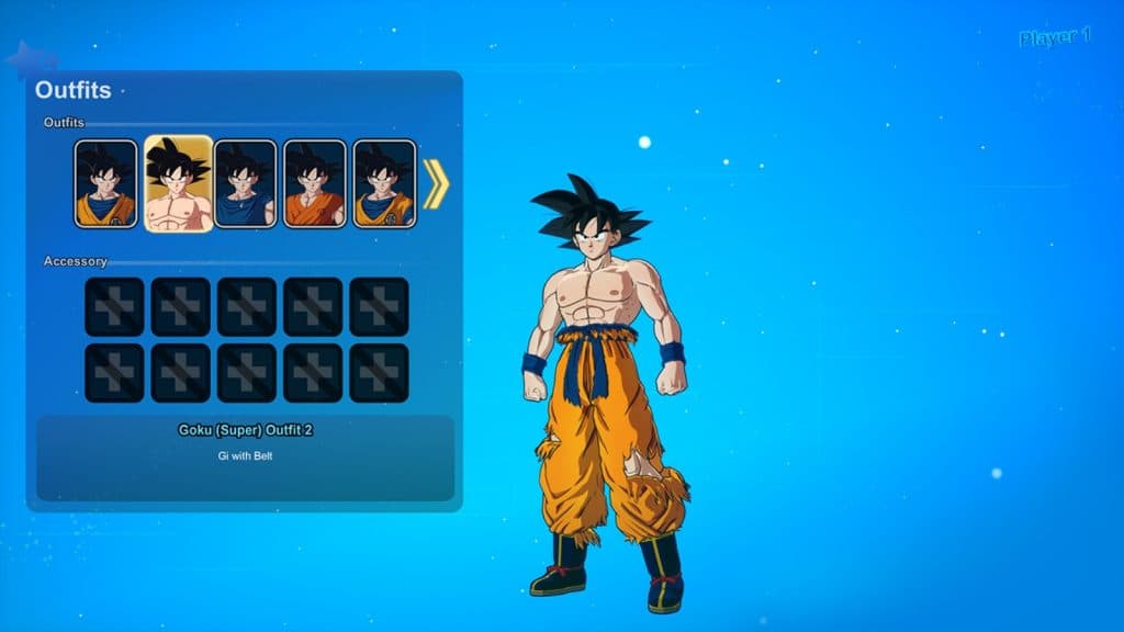 Dragon Ball Sparking Zero Character Customization
