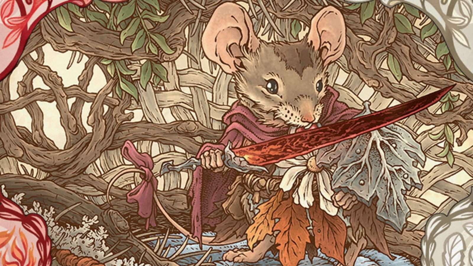 MTG Mabel Mouse Knight from Bloomburrow