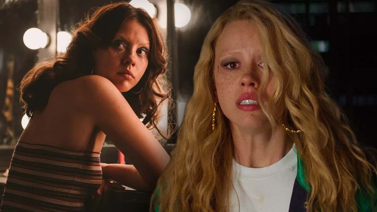 Mia Goth as Maxine Minx in X and MaXXXine