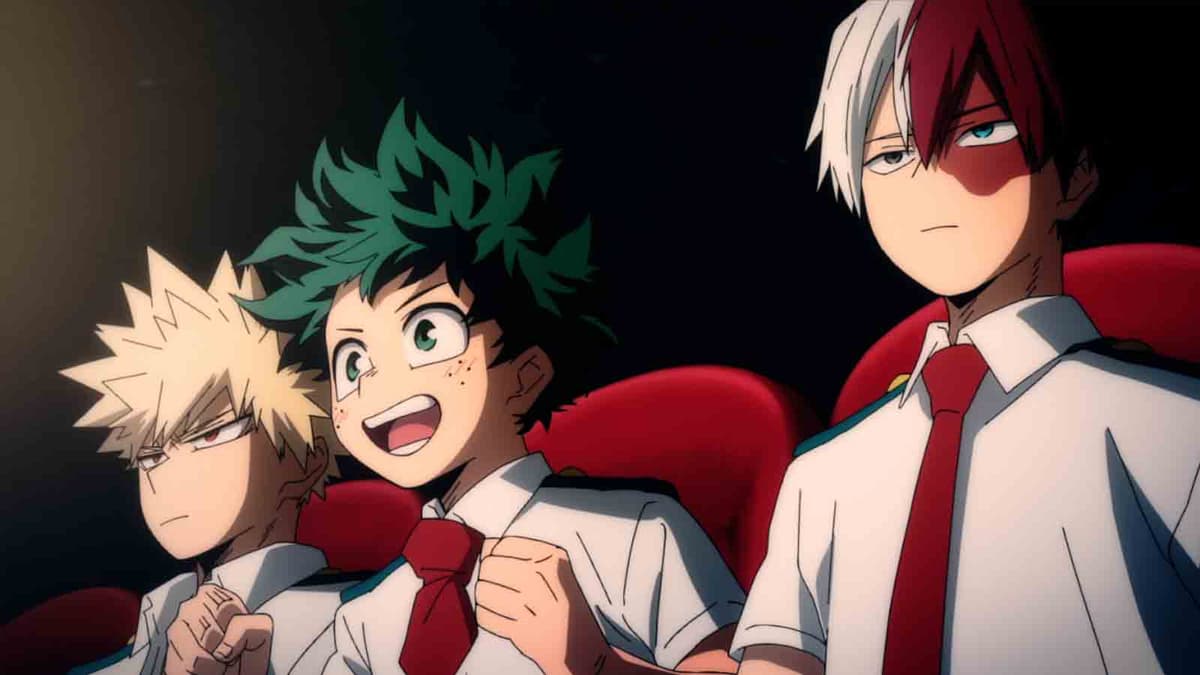 Deku’s new look in My Hero Academia compared to two other “garbage ...