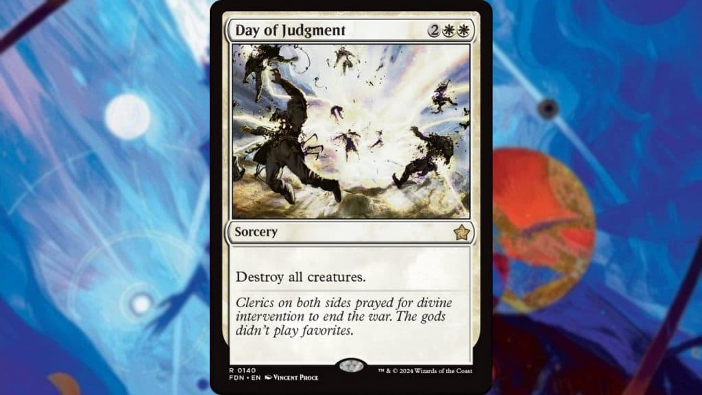 MTG Foundations Day of Judgement