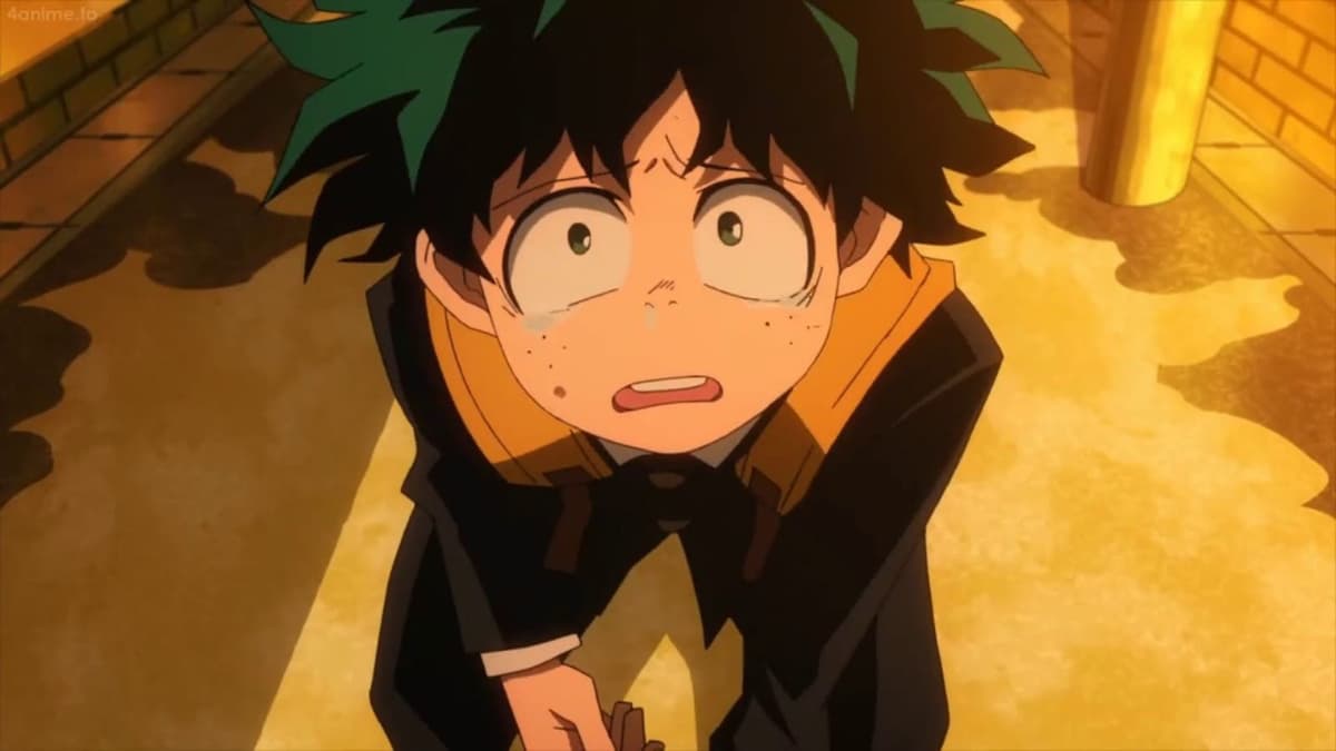 Deku confused