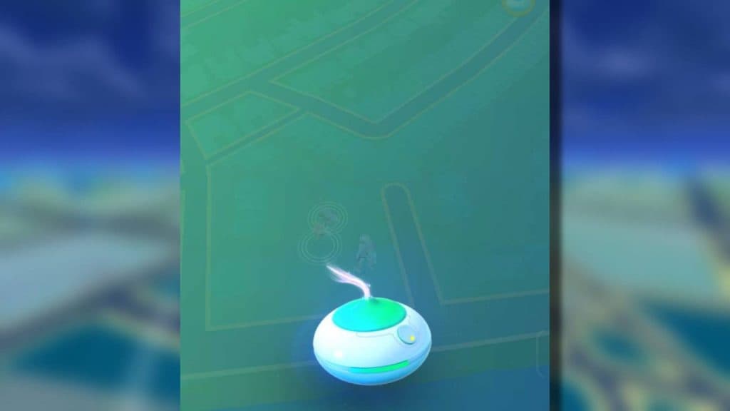 A screenshot from Pokemon Go shows the Incense item