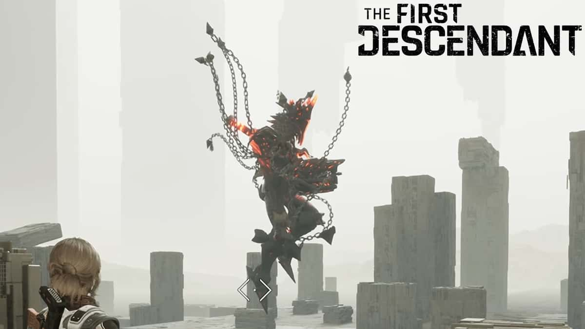 The Pyromaniac boss in The First Descendant