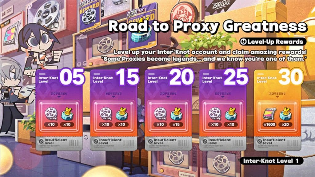 Road to Proxy Greatness event in ZZZ