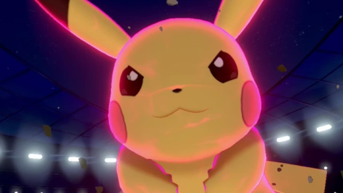 Dynamax Pikachu in Pokemon.