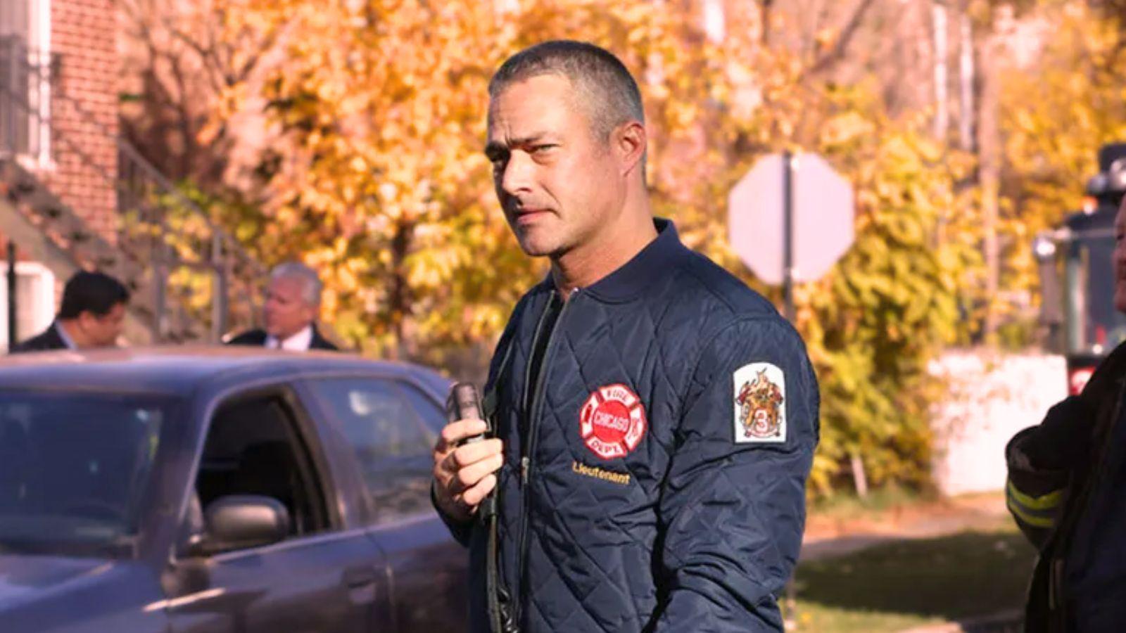 Taylor Kinney in Chicago Fire.