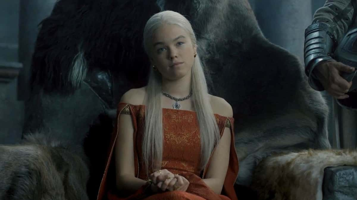 Milly Alcock as Rhaenyra Targaryen in House of the Dragon Season 1