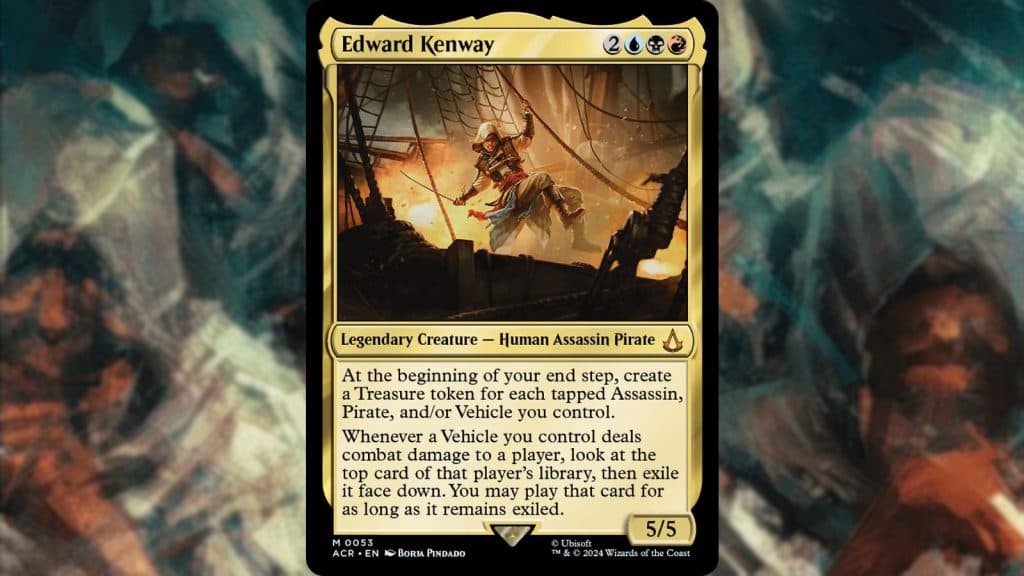 MTG Assassin's Creed Edward Kenway Pirate