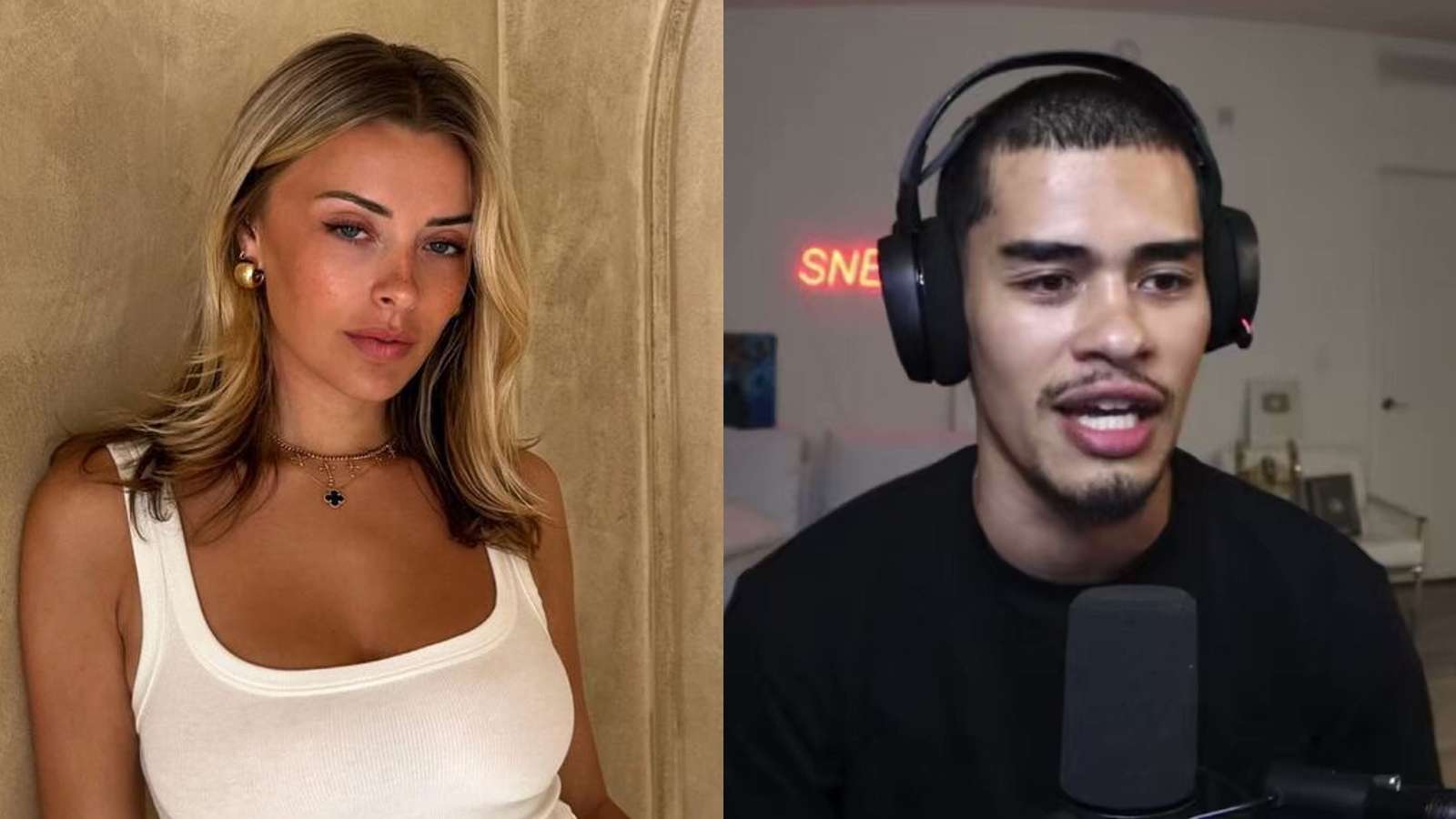 Sneako hits back as Corinna Kopf slams him for criticizing Sketch - Dexerto