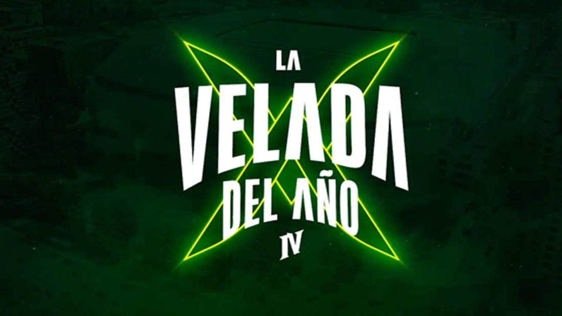 Green La Velada del Ano 4 logo for Ibai twitch stream