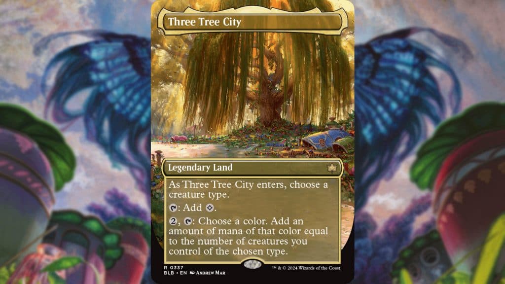 Spring Three Tree City Bloomburrow