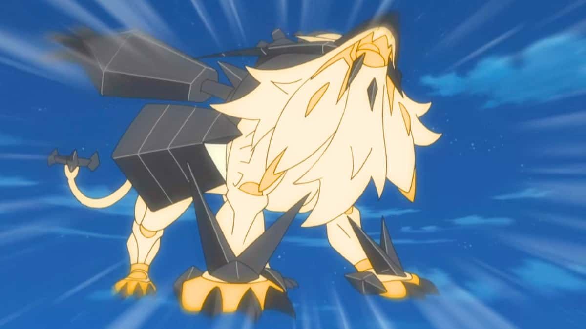 Dusk Mane Necrozma from Pokemon anime.