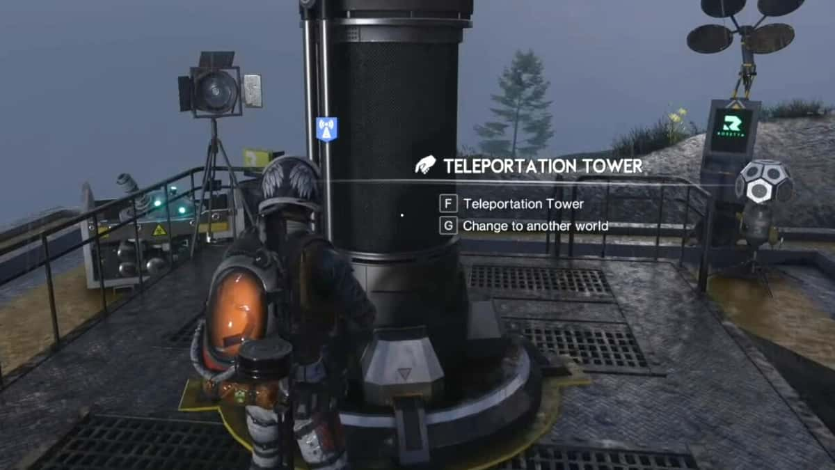 Teleportation Tower in Once Human