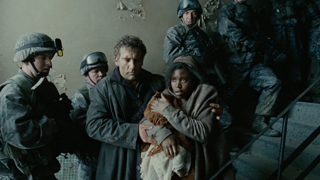 Clive Owens in Children of Men.