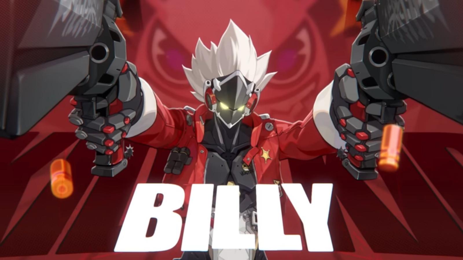 A screenshot of Billy from his official trailer