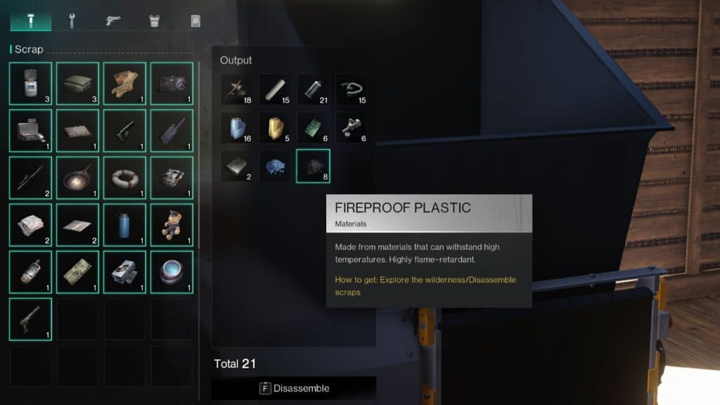 How to get Fireproof Plastic in Once Human - Dexerto