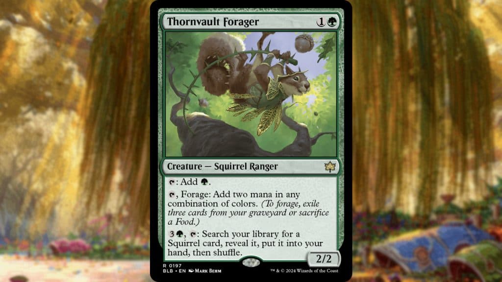 MTG Bloomburrow Forage