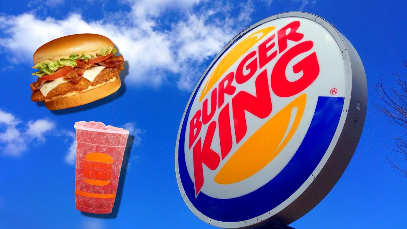New fiery menu Burger King