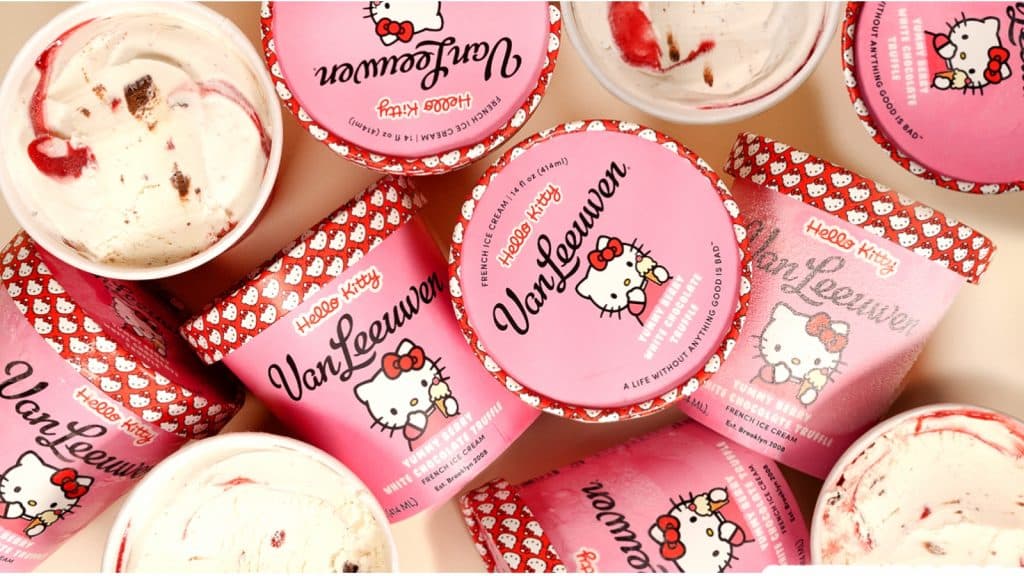 Van Leeuwen team up with Hello Kitty to release super cute ice cream ...