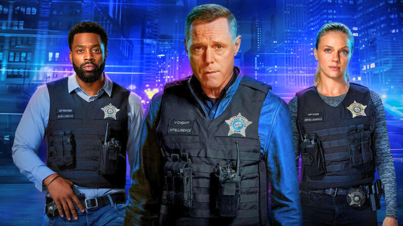 The Chicago PD cast in the Season 11 poster.