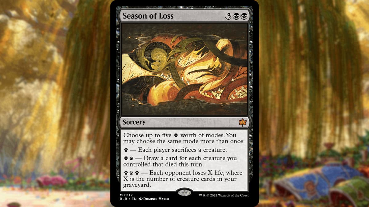 MTG Bloomburrow Season of Loss