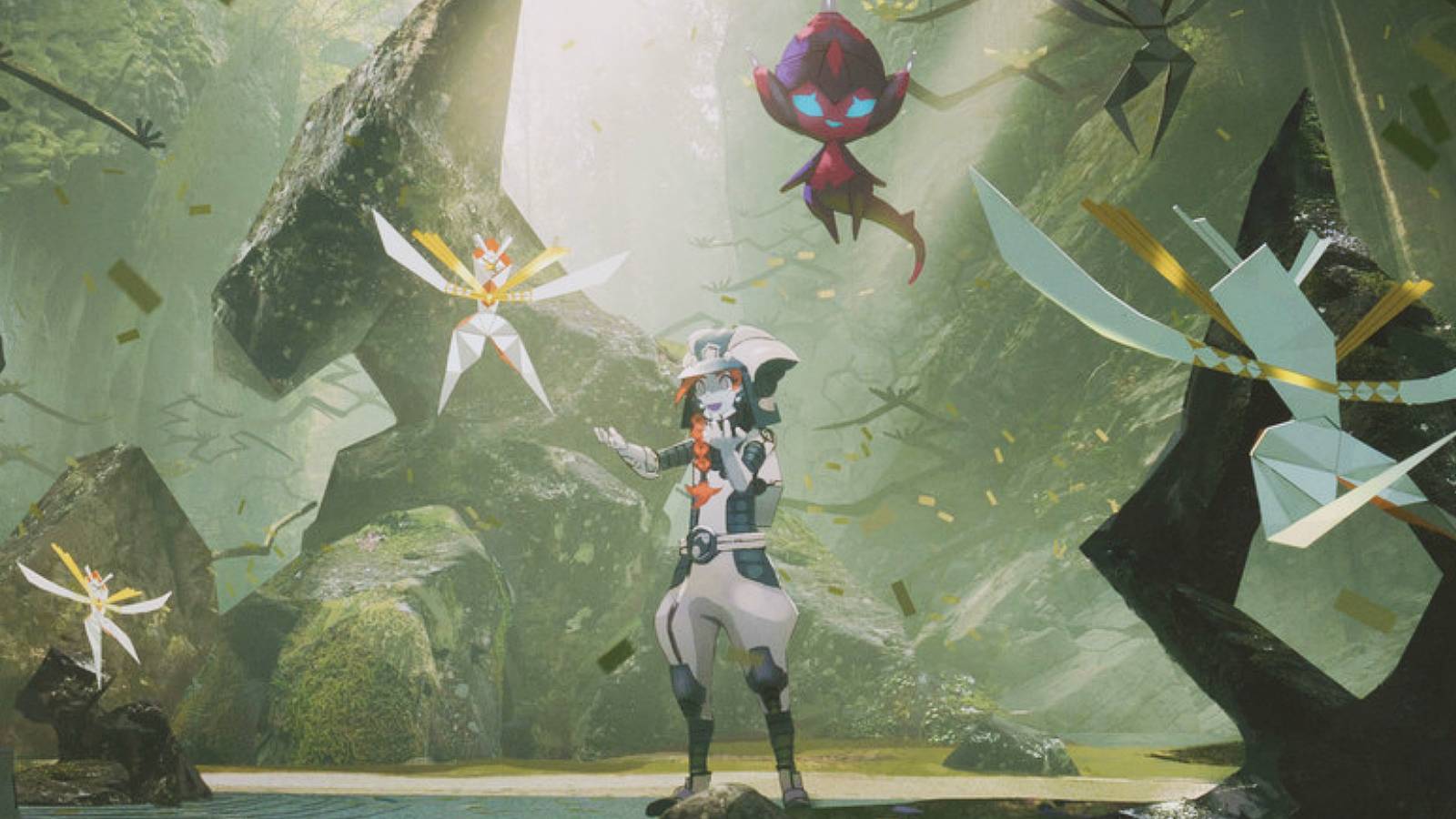 Key art shows a Pokemon character surrounded by Ultra Beasts