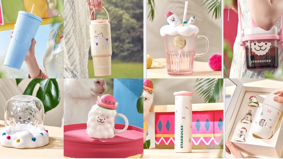 Starbucks Alpaca collection