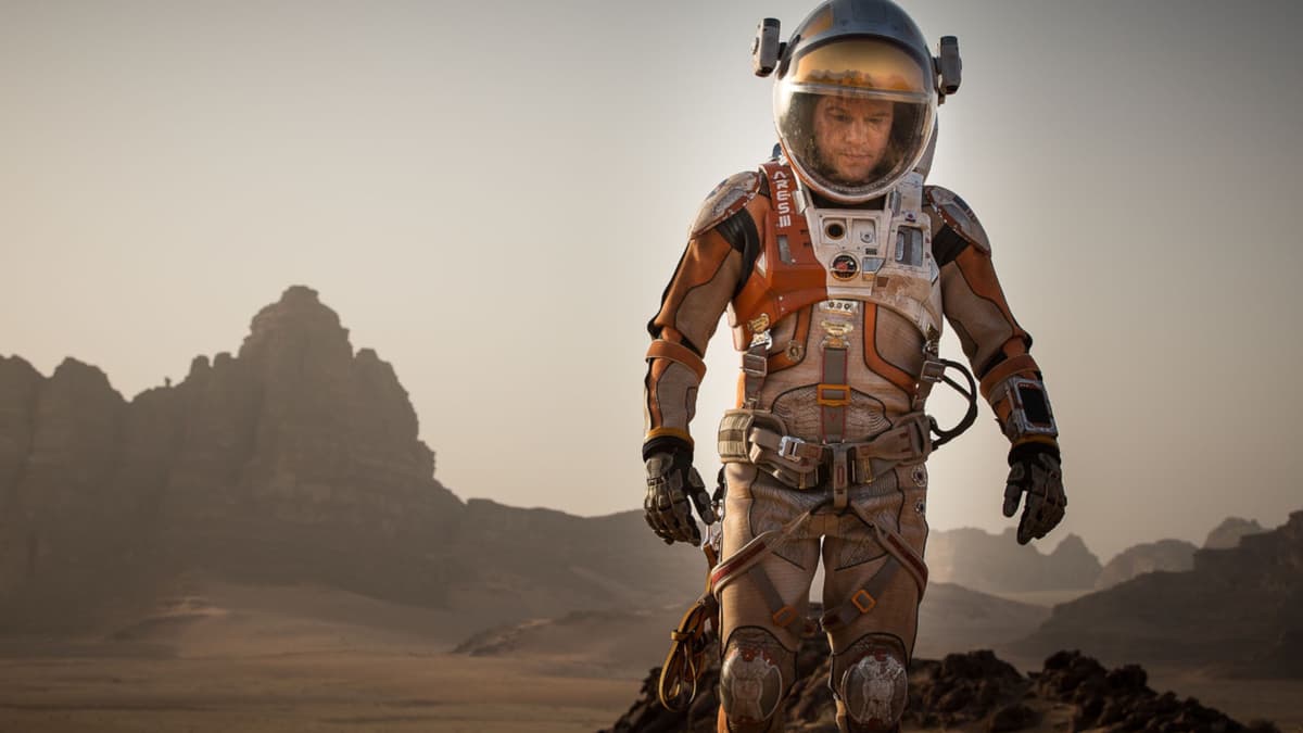 Matt Damon in The Martian