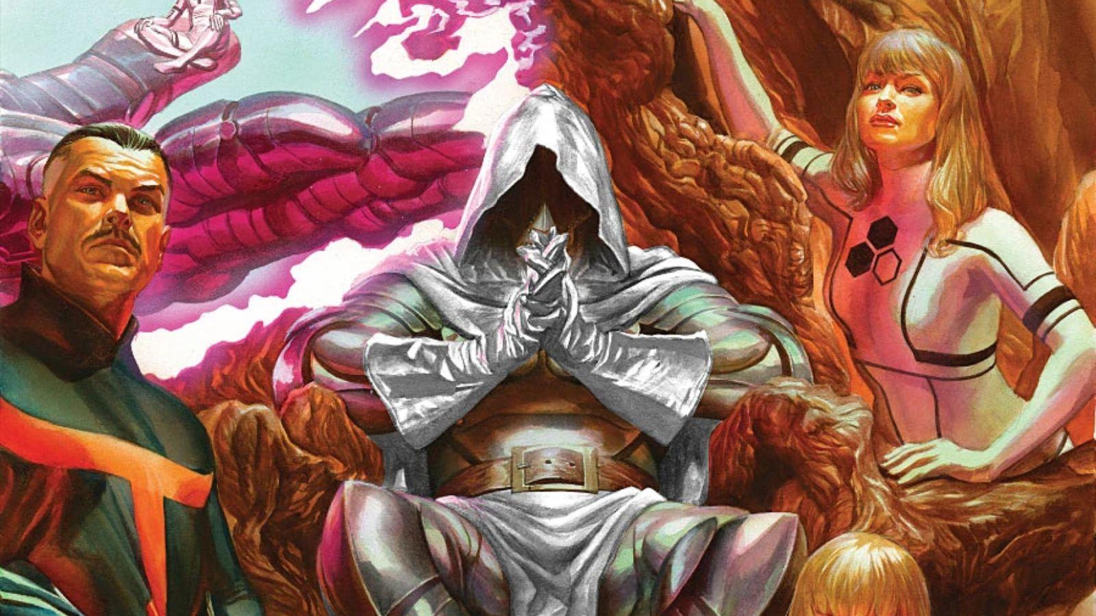 Secret Wars #4 cover.