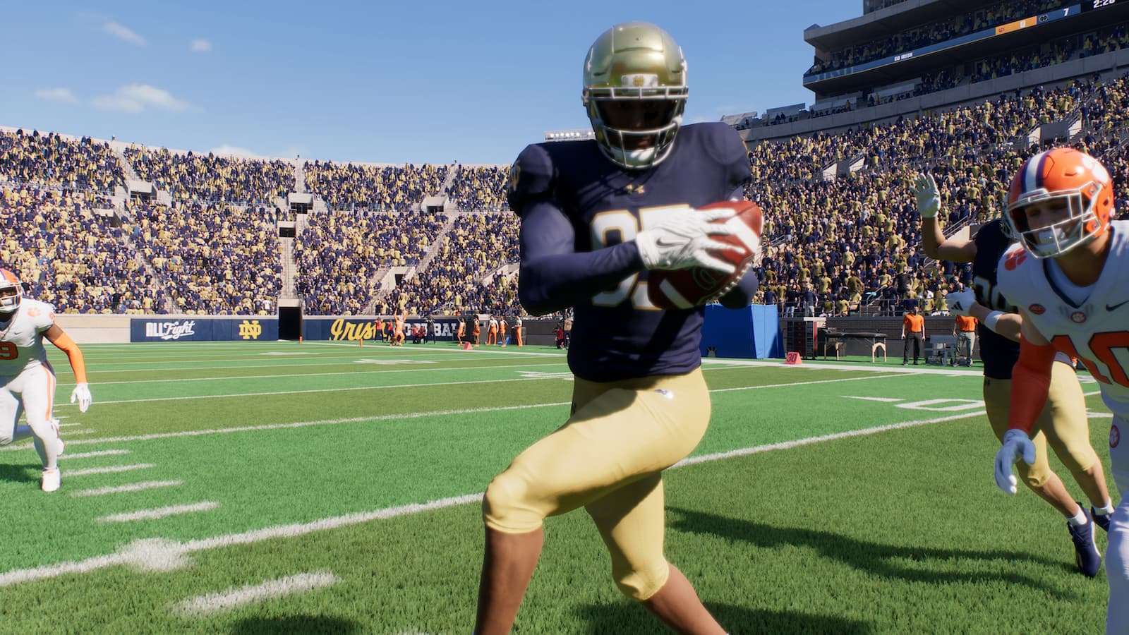 Notre Dame receiver College Football 25