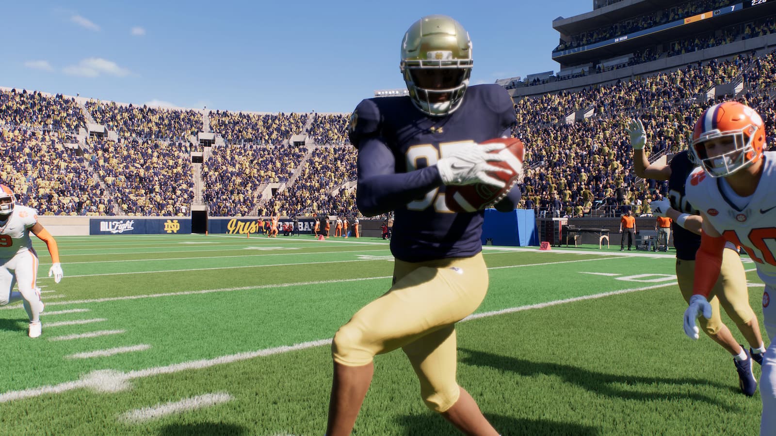 Notre Dame receiver College Football 25