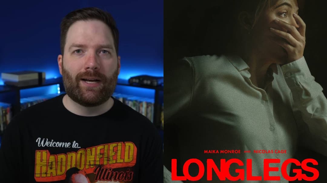 YouTuber Chris Stuckmann is thrilled that his horror film is being picked up by Longlegs