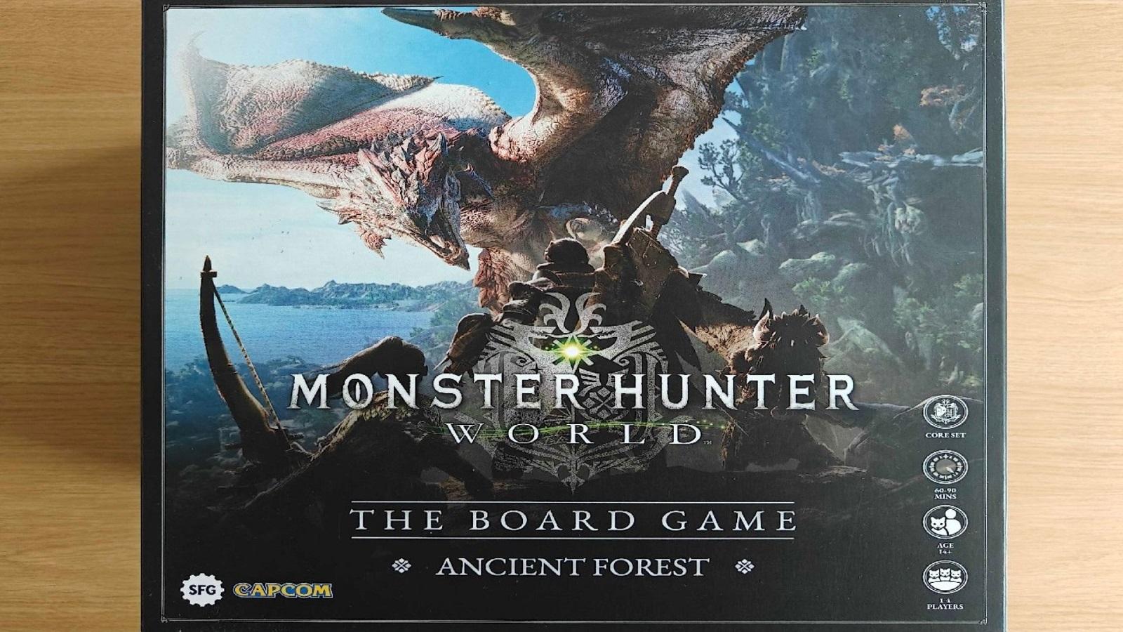 Monster Hunter World: The Board Game box