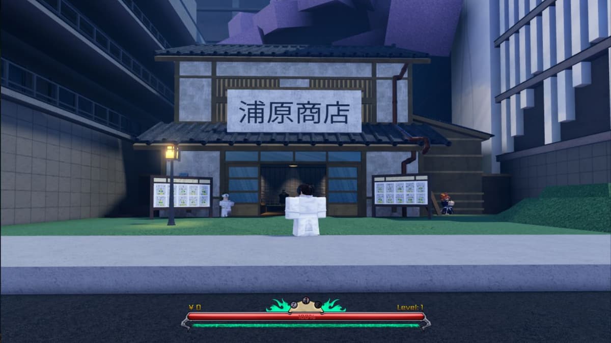 Kisuke's house in Peroxide Roblox