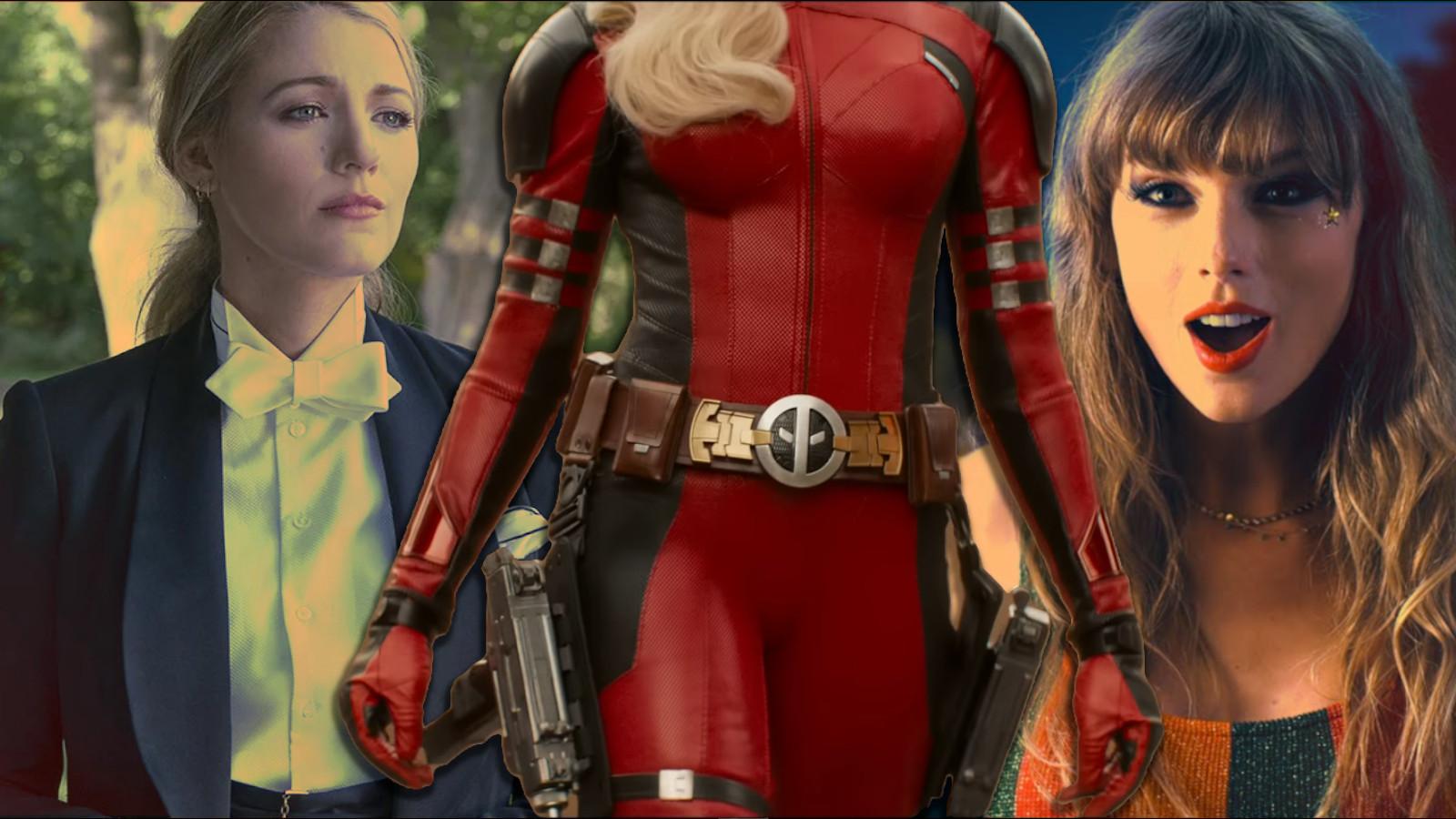 Blake Lively, Taylor Swift, and Lady Deadpool