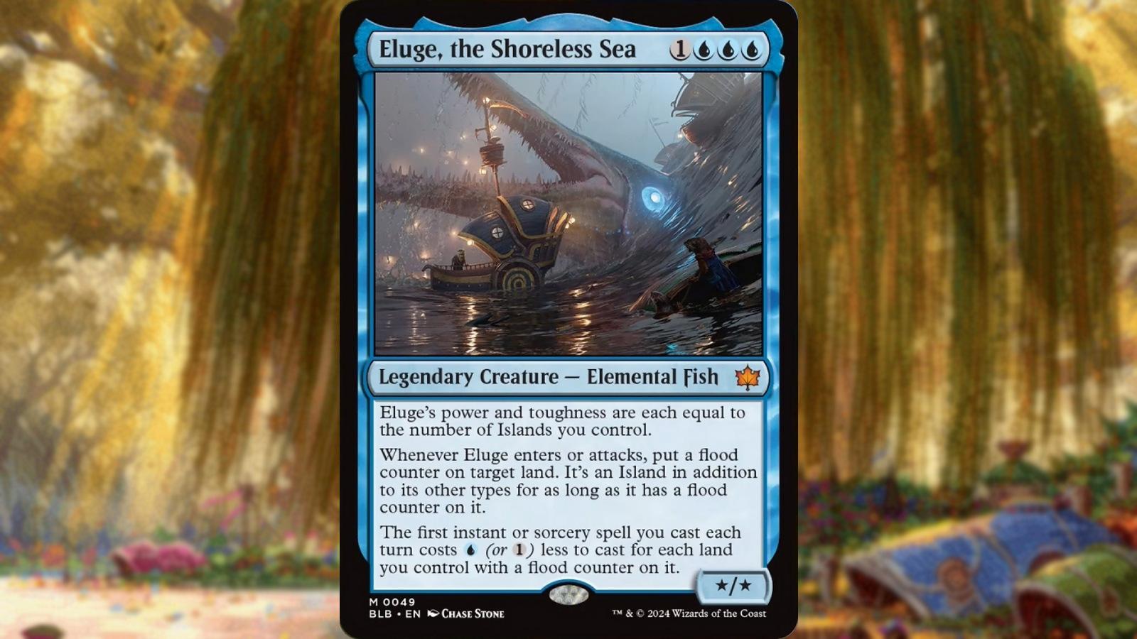 Eluge, the Shoreless Sea from MTG: Bloomburrow