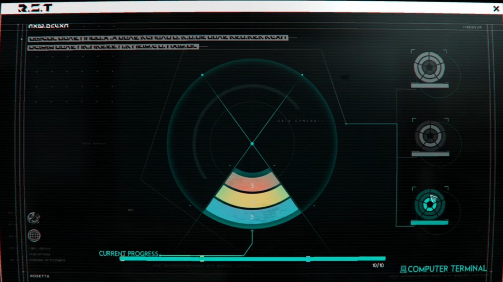 Once Human Medical Records Documents found on the Computer Terminal.