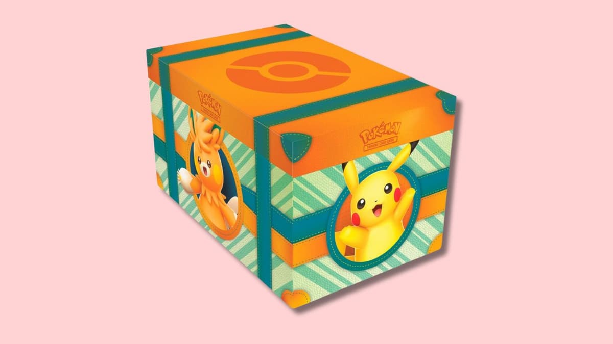 Pokemon TCG Paldean Adventure Chest.