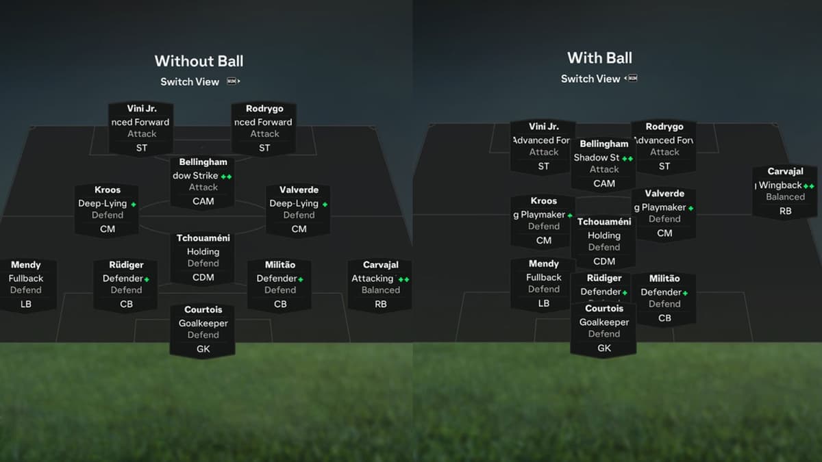 ea fc 25 image showing fc iq player roles with and without the ball