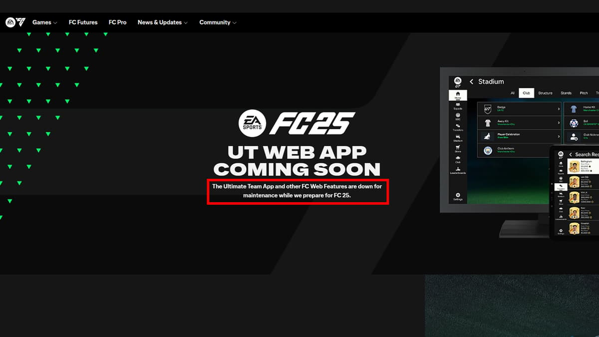 ea fc 25 web companion app