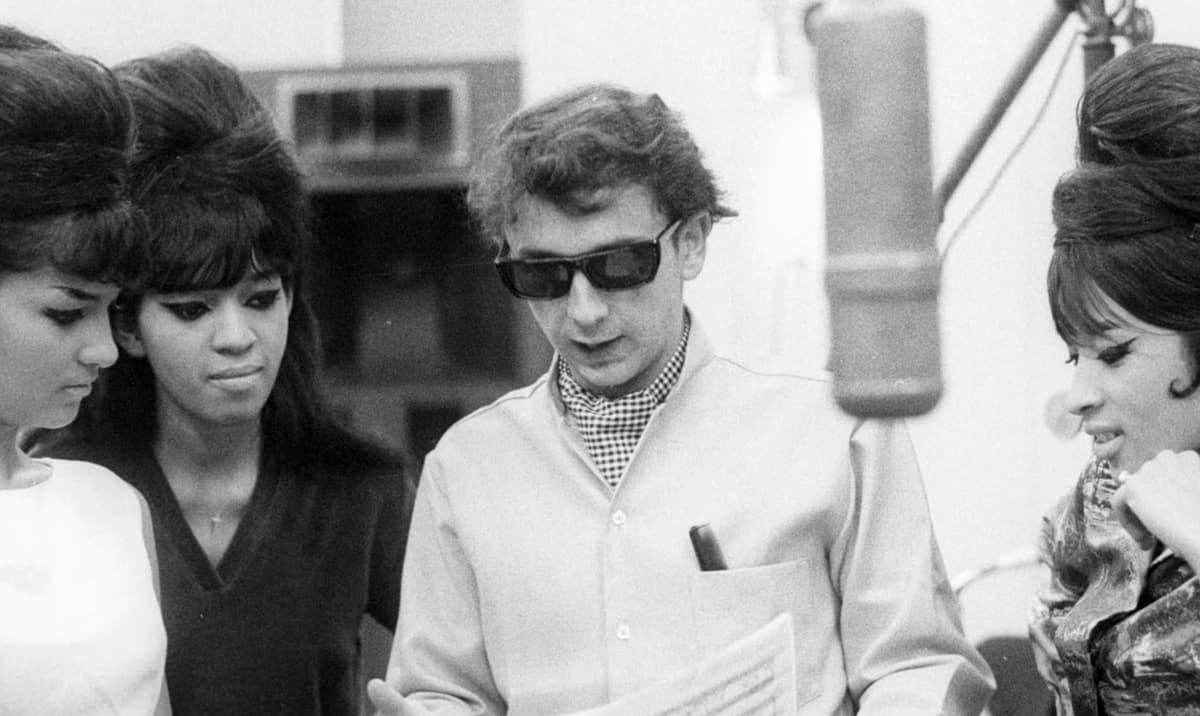 Phil Spector with The Ronettes