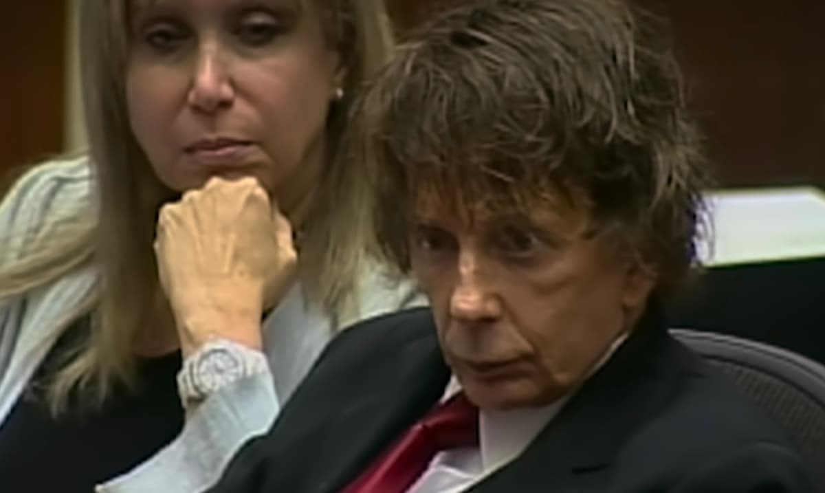 Phil Spector during his trial