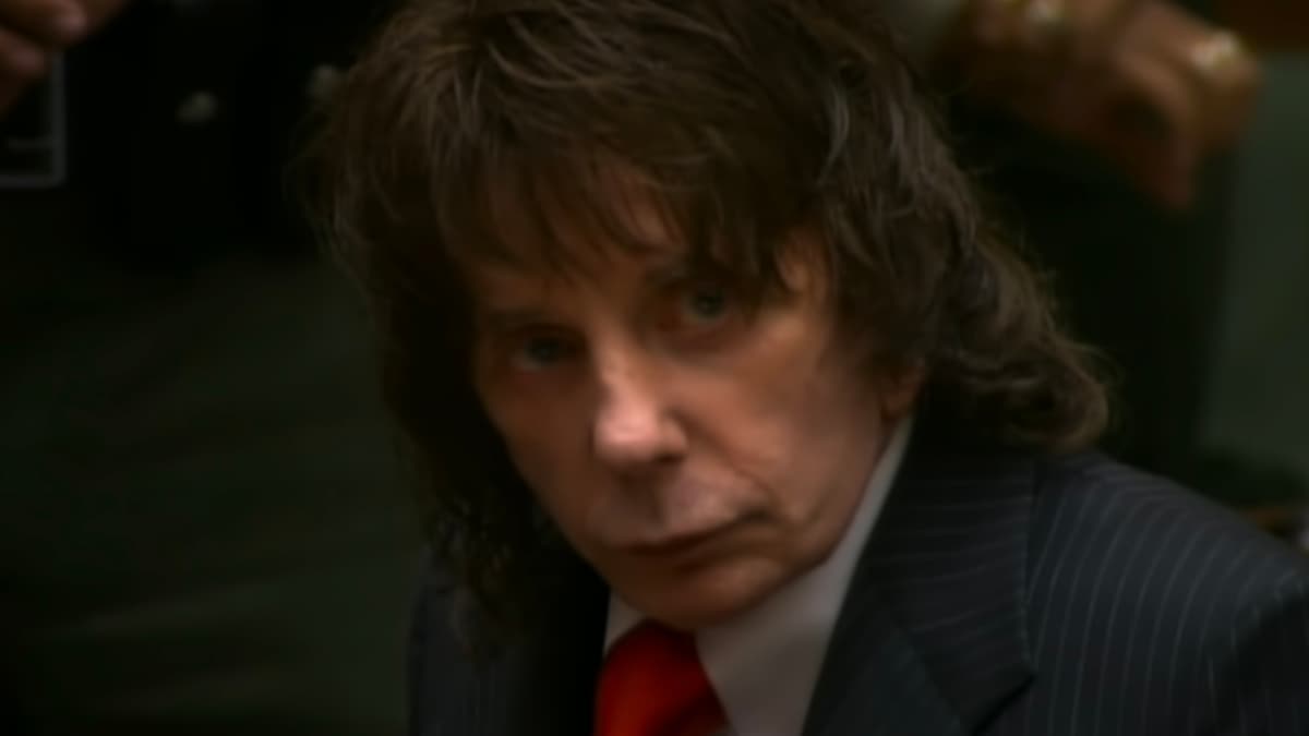 Phil Spector during his trial