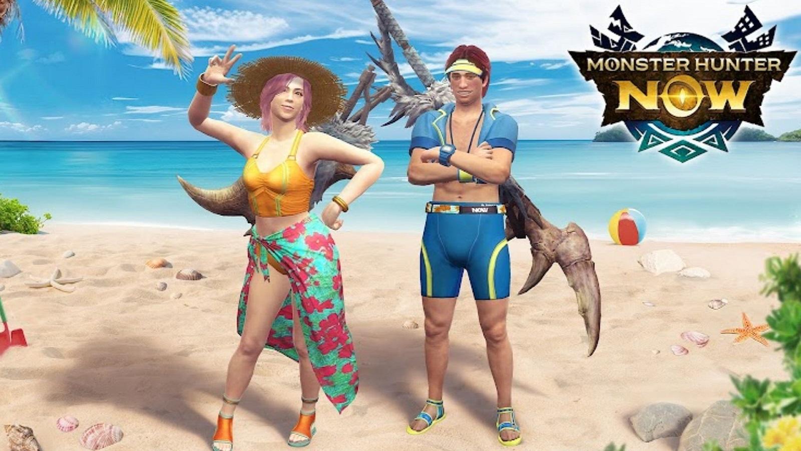 Monster Hunter Now summer outfit