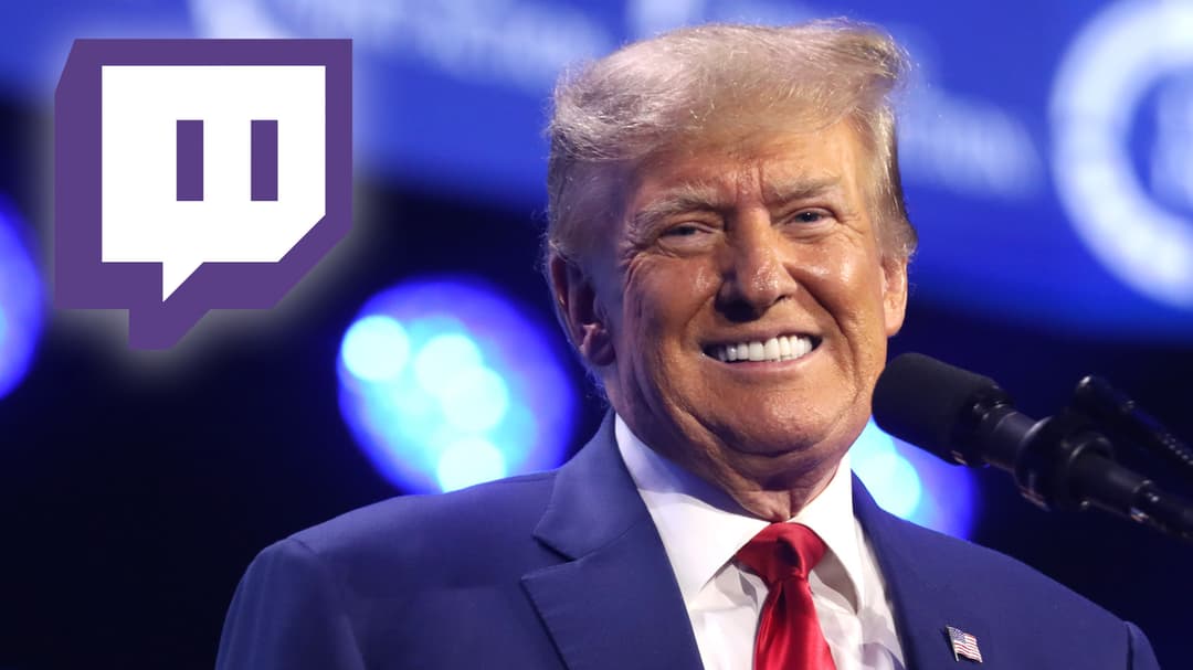 Дональда Трампа разбанили на Twitch спустя три года