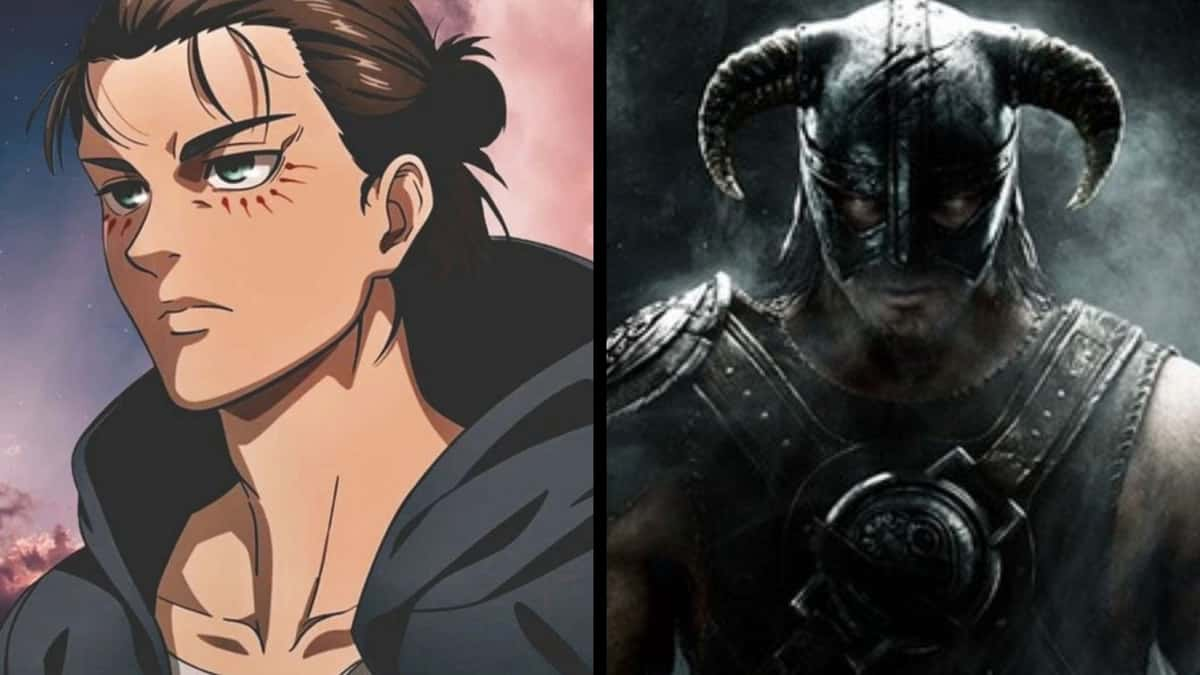 Eren Yeager and a Dragonborn