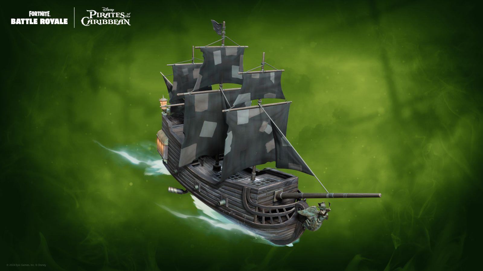 Jack's Ship Glider promo art from Epic Games for Fortnite