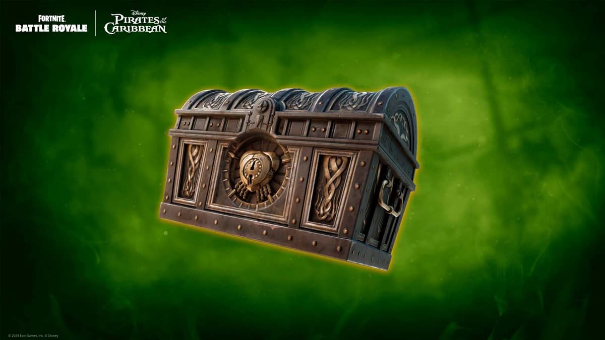 Fortnite mythic chest promo art