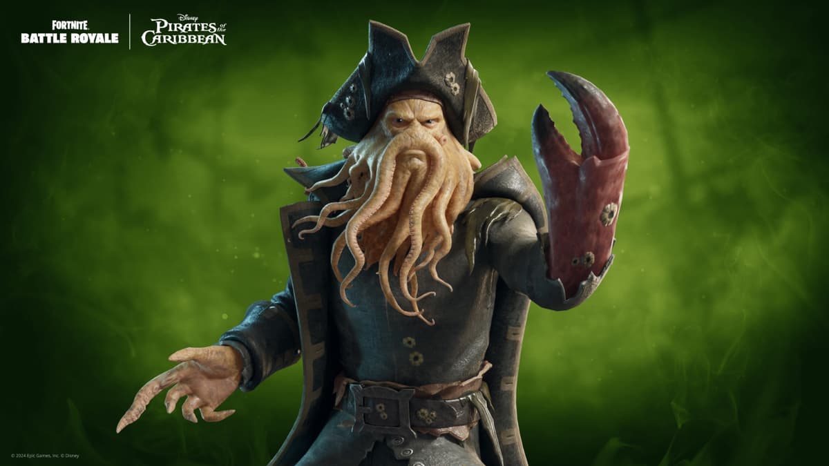 Davy Jones skin in Fortnite